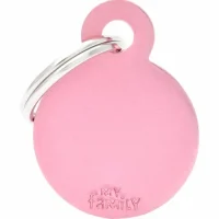 Hundetegn My family Basic Cirkel Pink Lille