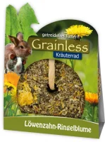 JR Farm Grainless Krydderurtehjul Mælkebøtte/Morgenfrue 140g