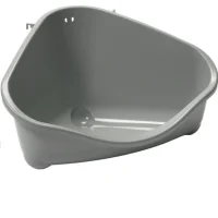 MP Hjørnetoilet small Grå
