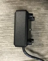 Månelys lampe med led spot (rødt lys) til at lægge ovenpå glasset.