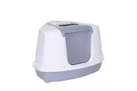 Moderna kattetoilet til hjørne 56x45x39 cm grå