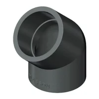 PVC vinkel 45 grader 12 mm.