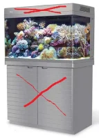 Red Sea Max 250 Sølv Akvarium uden belysning