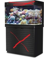 Red Sea Max 250 Sort Akvarium uden belysning