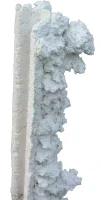 Riffkeramik rørskjuler 50 cm.