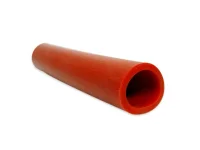 Rød Silicone slange 40 mm 6 cm (50mm udv)