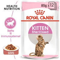 Royal Canin Second Age Kitten Sterilised  Sovs - vådfoder 85 g