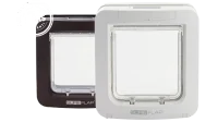 Sureflap Kæledyrsdør 178 x 170 mm i hvid