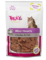 Truly Mini Hearts Chicken and Fish 50 gram