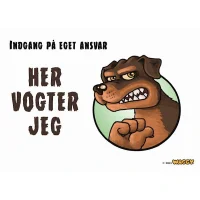 Waggy Her vogter Jeg Rottweiler