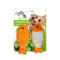 AFP Kattelegetøj Fisk med catnip