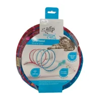 AFP kattespiral tunnel 60 cm - sjov leg og tryg aktivering til nysgerrige katte