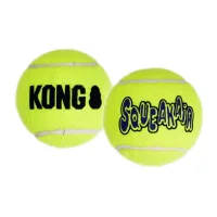 Air Squeaker tennisball Ø 6,4 cm - sjov bold med piv til hunde