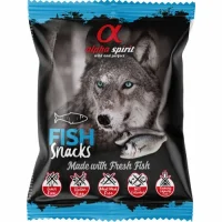 Alpha Spirit Fish Snack 50 g - kornfri hundesnacks med fisk