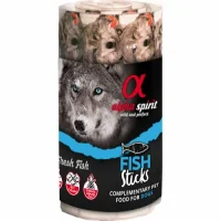 Alpha Spirit Fish Sticks 16 stk - kornfri hundesnacks med frisk fisk