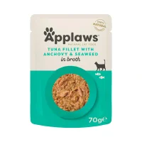 Applaws Kattevådmad Tun - ansjoser og tang 70 g (pouch)