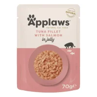 Applaws Kattevådmad Tun og laks 70 g jelly (pouch)