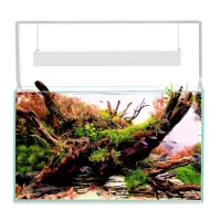 AquaEl Akvarie og Lampe Ultra Scape 60 Snow