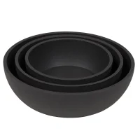 Bambus hundeskål Dark Grey 1000 ml