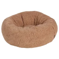 Basket Felpa rund hundeseng 45x45x23 cm mocha