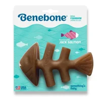 Benebone Fishbone S - tyggeben med laksesmag
