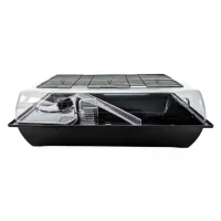 Big Alex hamsterbur Sort 78 x 48 x 26,5 cm - rummeligt hjem til din hamster