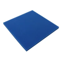 Blå filtersvamp Filtermåtte Fin 50x50x2,5 cm
