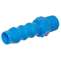 Blå slangestuds 1/8'' (4 mm slange)