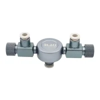 Blau CO2 1 to 2 outlet adapter - Del din CO2 op til 2 akvarier
