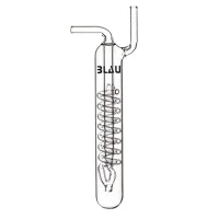 Blau CO2 Spiral bubble counter