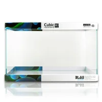 Blau Glasakvarium CUBIC Aquascaping 80 62x36x36 cm