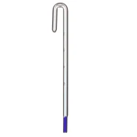 Blau Hang on Glass Thermometer