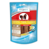Bogadent Dental Fibre Flexies MINI 70 g - hundesnacks til tandpleje