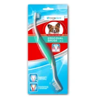 BogaDent Ergo Dual Brush Mini Tandbørste til små hunde