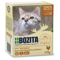 Bozita Kattefoder Bidder i Gele med Kylling 370 gram