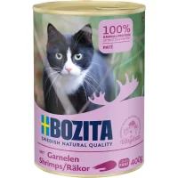 Bozita Kattefoder Pate 400g Rejer