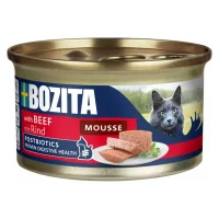 Bozita Mousse Oksekød 85 g - Kornfrit Fuldfoder til Kat
