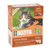 Bozita Sterilised kylling og okse i gelé til kat 370 g