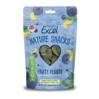 Burgess Excel Natures Snack Fruit Feasts 60 g - Frugtsnacks til håndfodring