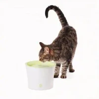Catit Design drikkefontæne 3 liter hvid/lime