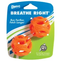 Chuckit Breathe Right Fetch Ball Small 2 stk