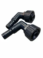 Connection fitting 90 grader til Titan 150 2 stk