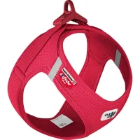 Curli Vest hundesele Clasp Air Mesh Rød XL bryst 56-63 cm - let og sikker komfort