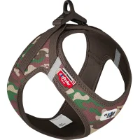 Curli Vest Hundesele Clasp Air Mesh XL Camo - let og sikker sele til store hunde