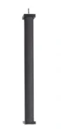 Dae Yang proffesionel Gummi luftsten Sort 40 cm X Ø 30 mm