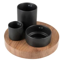 D&D CAT IGGY Slow Feeder 27x27x19 cm Sort