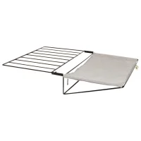 D&D CAT OLIVER Radiator Hængekøje 45 cm Grå