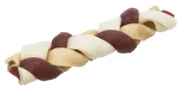Denta Fun Flettet Tyggeben 85 g - robust hundesnack med bid i