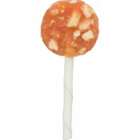 Denta Fun Slikkepind med kylling og ost 10 cm - sjov hundesnack