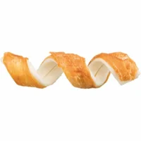 Denta Fun Spiral Tyggeben med kylling 15 cm - lang tyggetid